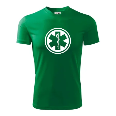 Rescue logo samostatné guľaté