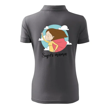 Kreslený obrázok Super mama