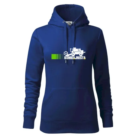 Kombajnista zelená a žltá