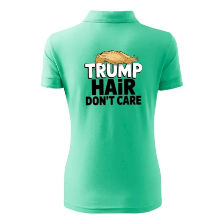 Trump hair dont care