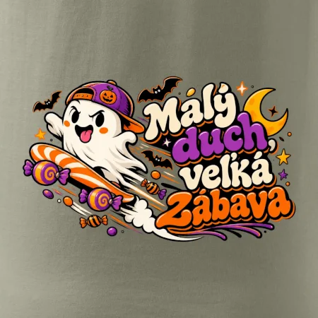 Malý duch veľká zábava na skateboarde