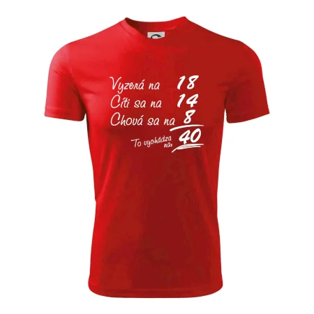 Vyzerá, cíti sa, chová sa - 40 rokov