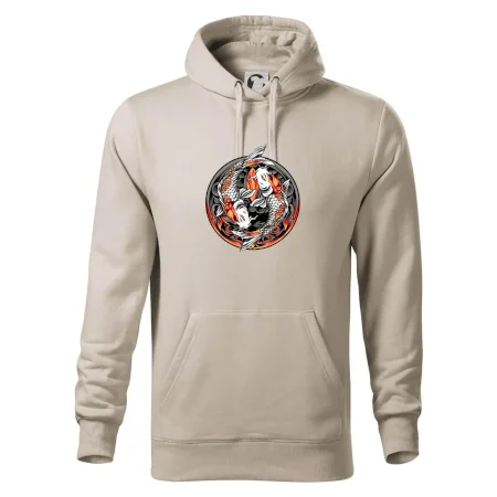 Yin & Yang Koi kapor - oranžový