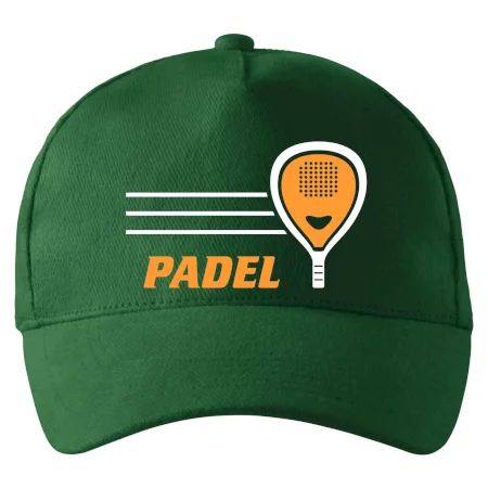Padel - oranžová raketa