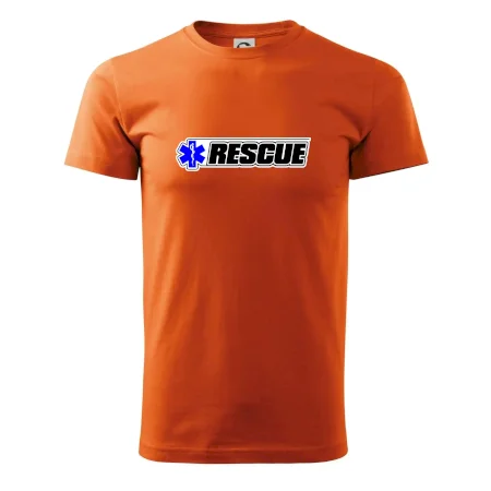 Záchranár rescue kríž modrý