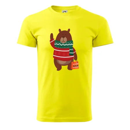 Medveď s darčekom