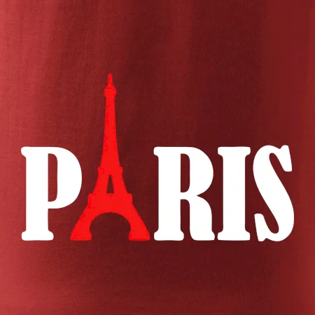 Paris nápis Eiffelova veža