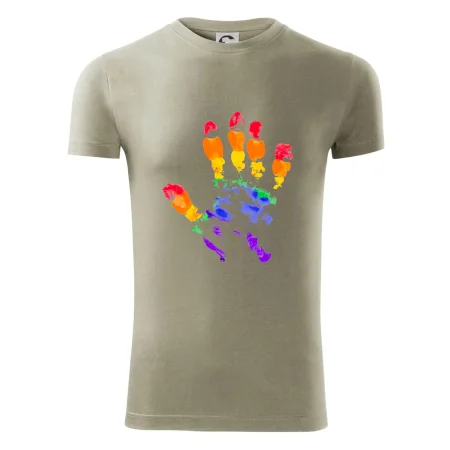 LGBT hand print