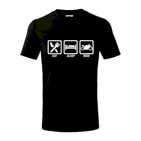 Eat sleep ride - cesta