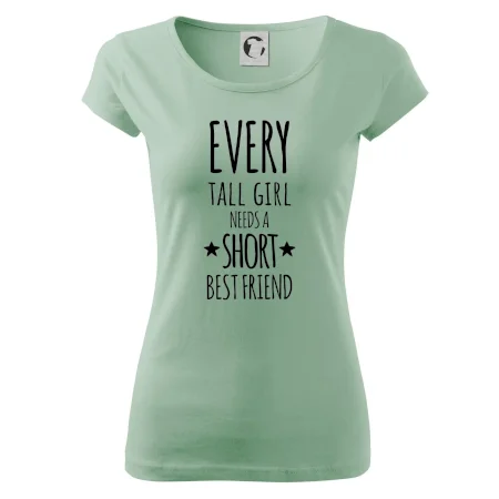 Every tall girl needs a short best friend