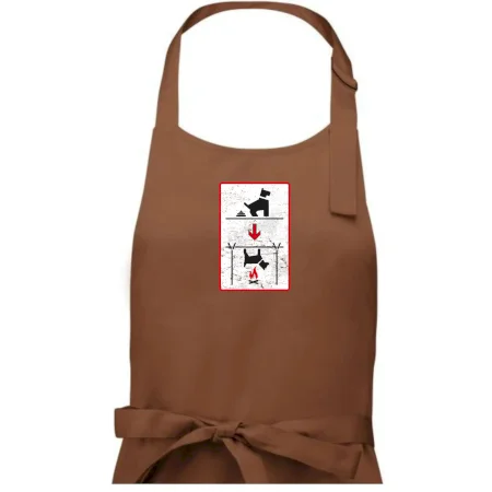 Tričko pre odporcov sraní na chodníku