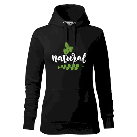 Natural - nápis v listoch