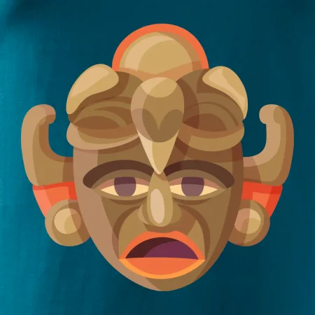 Mayové maska černoch