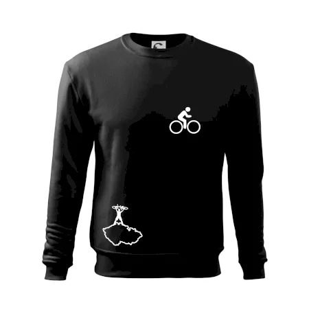 Mapa ČR + kolo na prsu