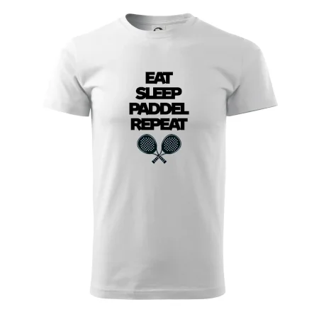 Eat sleep padiel repeat pod sebou