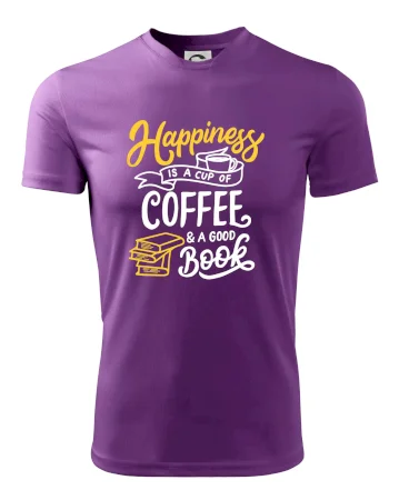 Happiness is a Cup of Coffee and a Good Book