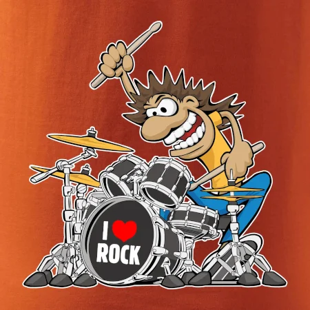 I love rock bubeník