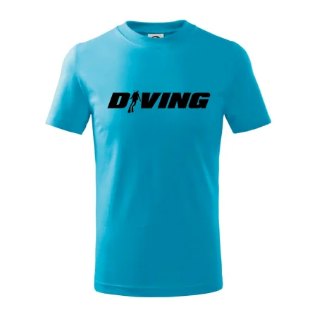 Diving nápis potápač