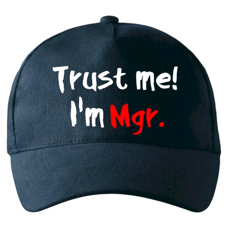 Trust me I´m  Mgr. / Ver mi som Magister.