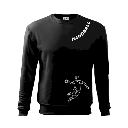 Handball nápis šikmo