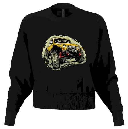 Žltý offroad s navijakom