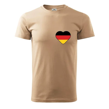 Germany love prso - Nemecká vlajka