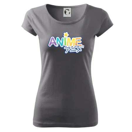 Anime nápis dúhový