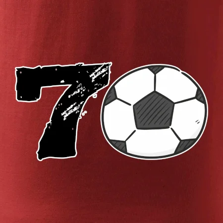 Futbal okrúhle narodeniny 70
