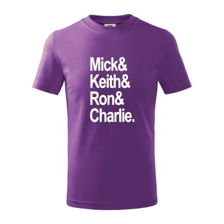 Mick Keith Ron Charlie