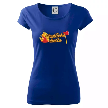 Hasičšské dievča oheň a sekera