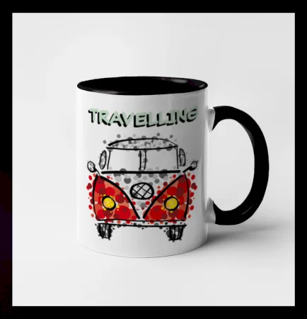 Traveling kreslené auto (lulu_art)
