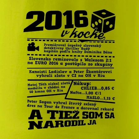2016 v kocke