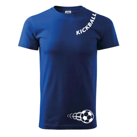 Kickball nápis šikmo