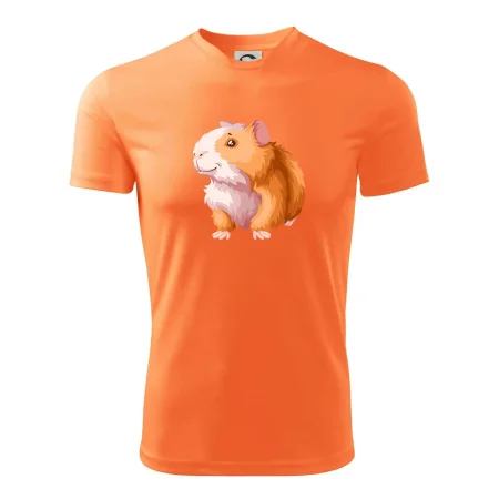 Morča - kreslené, bielo oranžové