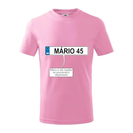 ŠPZ Meno a vek