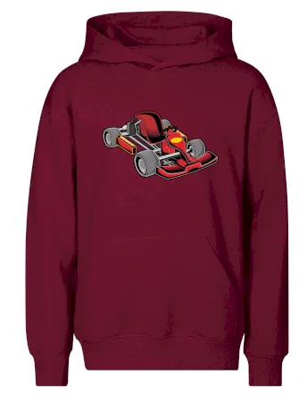 Motokára červená