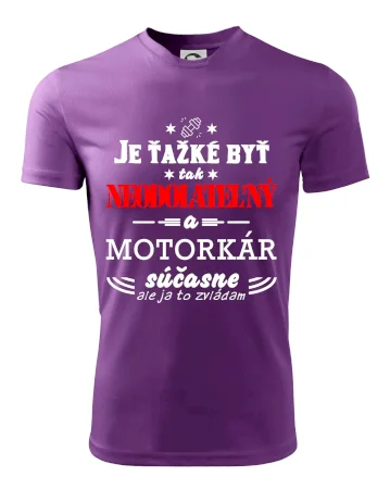 Neodolateľný motorkár