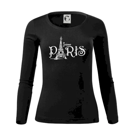 Paris nápis Eiffelovka rovný