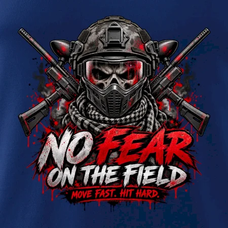 Lebka bojovníka – No Fear paintball