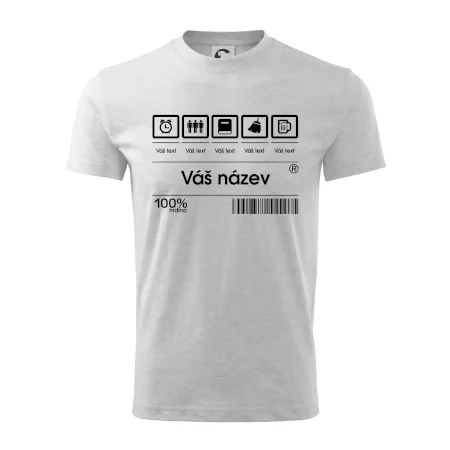 Čárový kód - Vlastní text