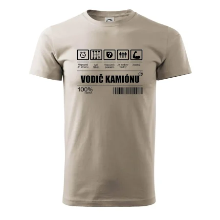 Čiarový kód - Vodič kamiónu