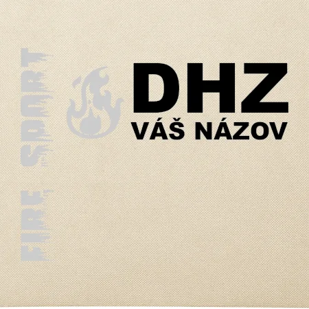 DHZ REFLEXNÉ (oheň, firesport, názov zboru - vlastný nápis)