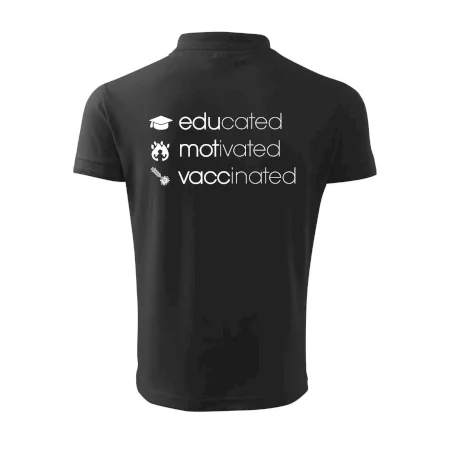 Educated motivated vaccinated