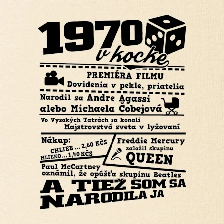1970 v kocke