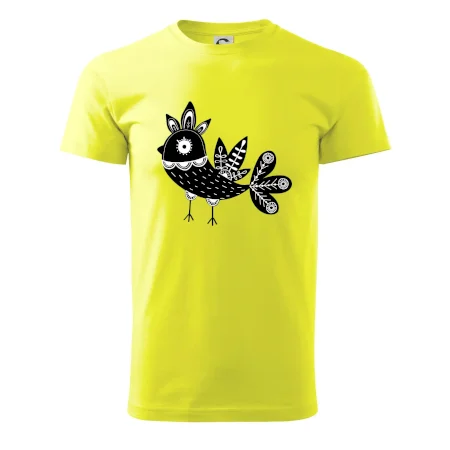 Vtáčik čiernobiely folklór