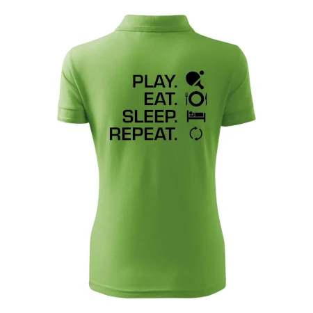 Stolný tenis - eat sleep
