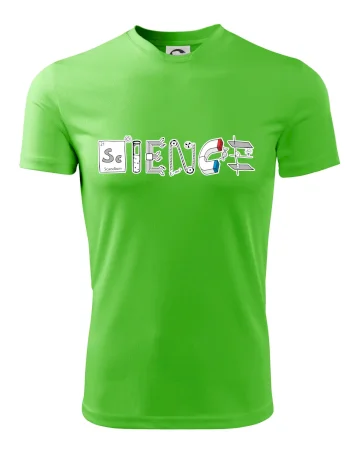Science věda nápis