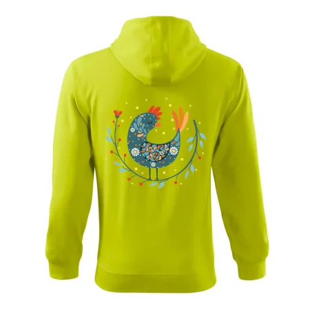 Folklór - sliepky s margarétkami