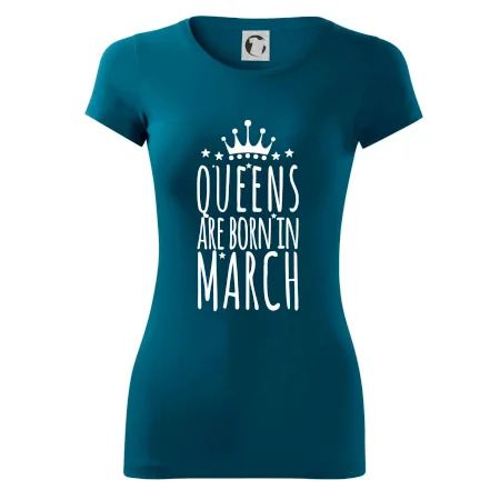 Queens are born in March