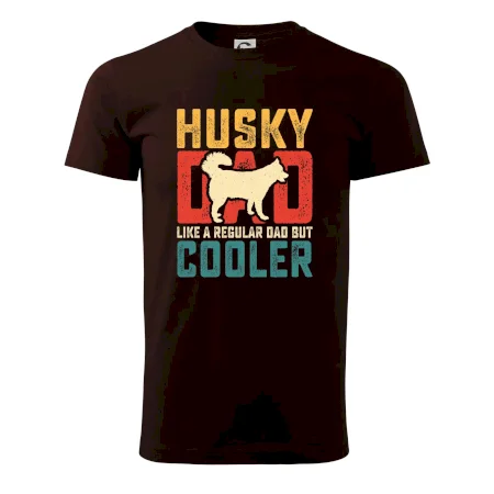 Husky dad like a regular dad but cooler